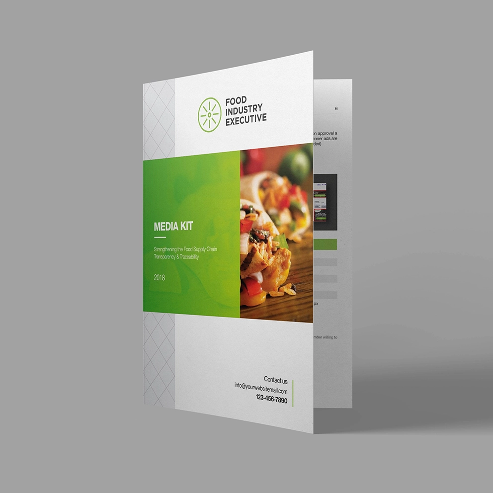 Preview of Food Industry media kit - Back